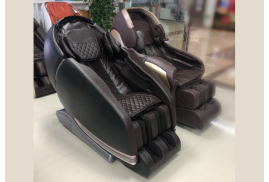 Ghế Massage toàn thân Luxury 4D model KS-828 màu Nâu-Đen
