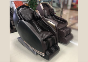Ghế Massage toàn thân Luxury 4D model KS-828 màu Nâu-Đen