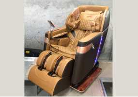 Ghế Massage toàn thân Luxury 4D model KS-L30 màu Đen-Vàng